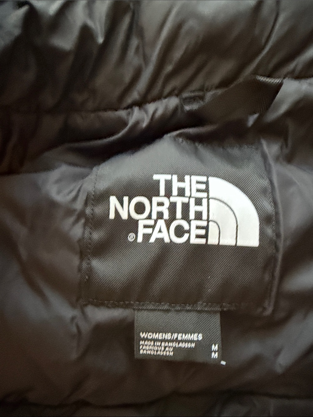 The North Face 1996 Retro Nuptse Logo Down Vest- size Medium - Picture 9 of 10